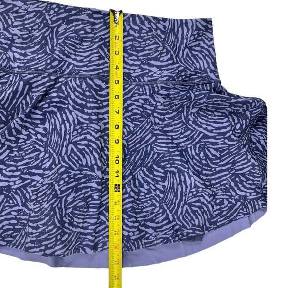 Athleta Ace Printed 13.5" Tennis Skort Abstract Fiji Medieval Violet Size 1X - Picture 7 of 16